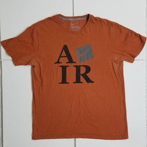 Nike Air Orange Large T-Shirt